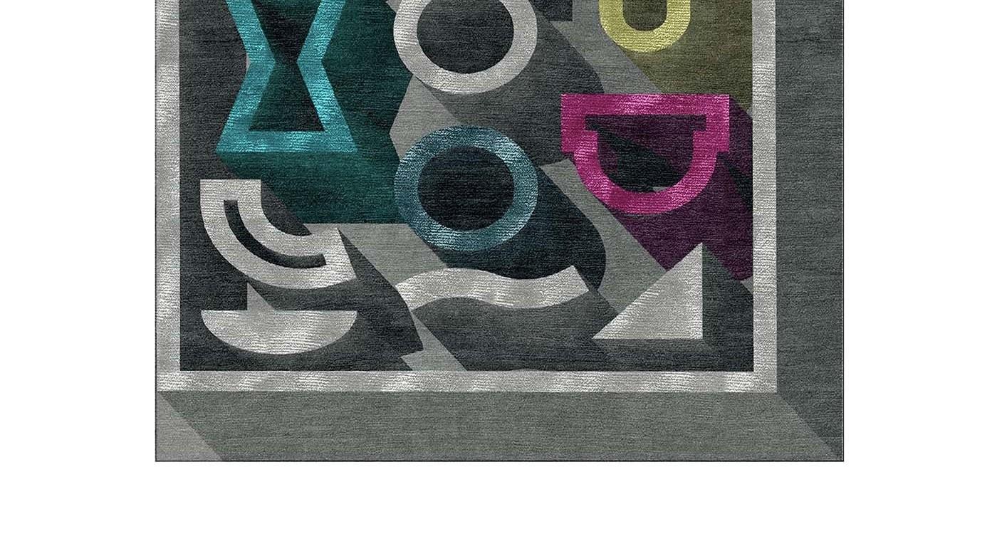 Italian Area Rug by Fabien Cappello