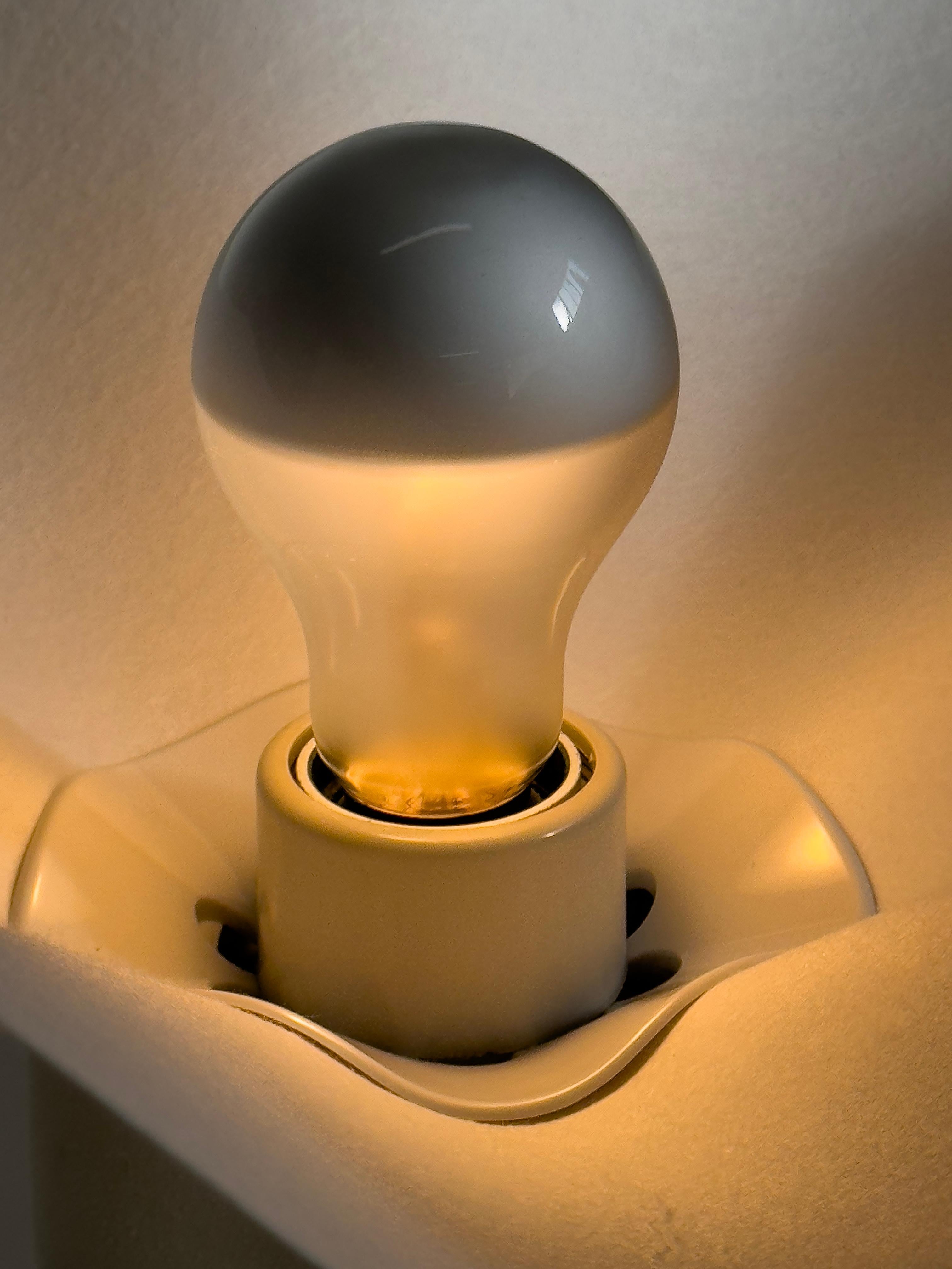 Area Table Lamp (the highest and rarest) by Mario Bellini Artemide, Italy 1970s In Good Condition For Sale In Milano, IT