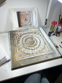 Beautiful temple lotus.