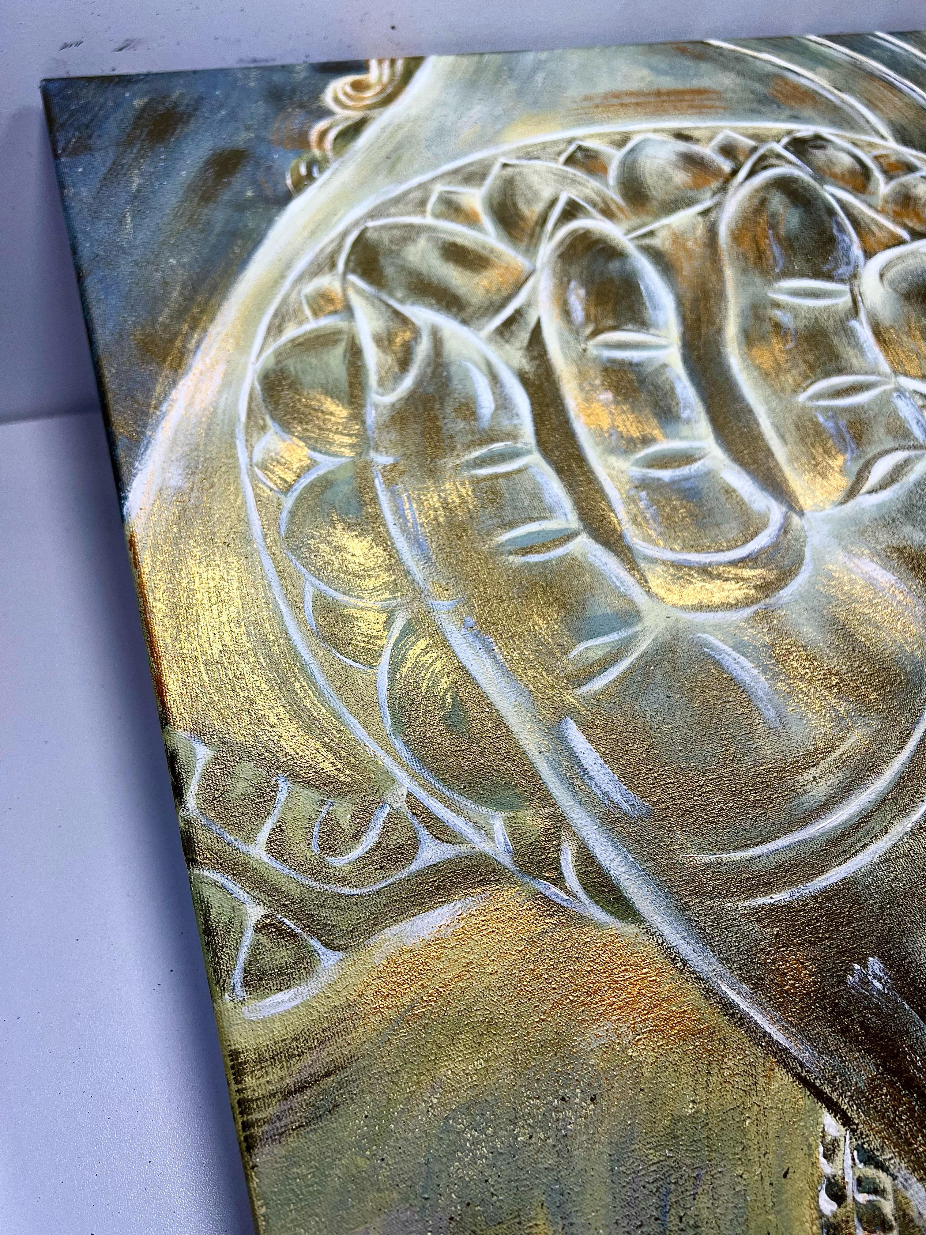 Bénédiction du Sage Agastya - Painting de AreiRa