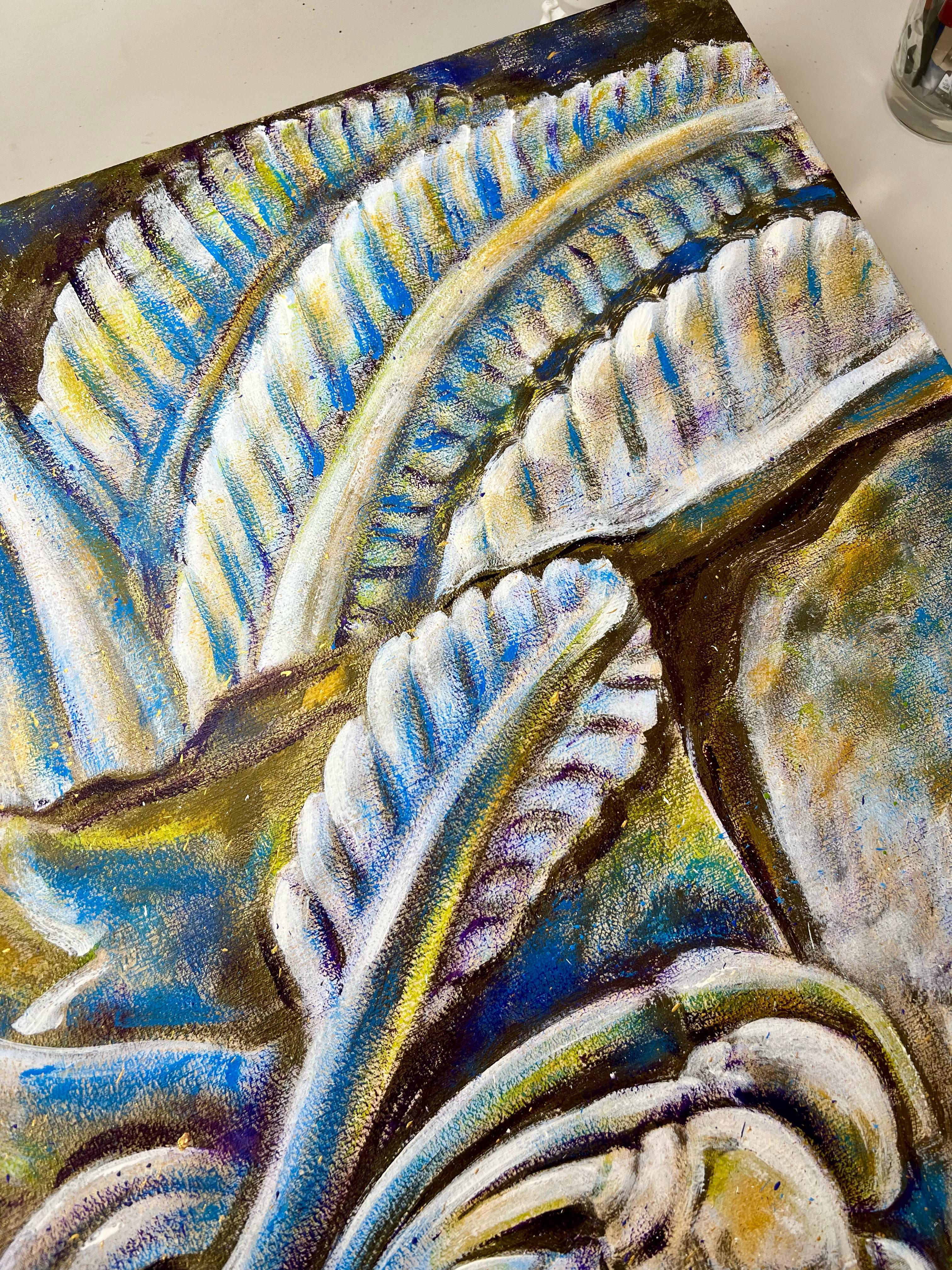 Flora of Borobudur temple. For Sale 7