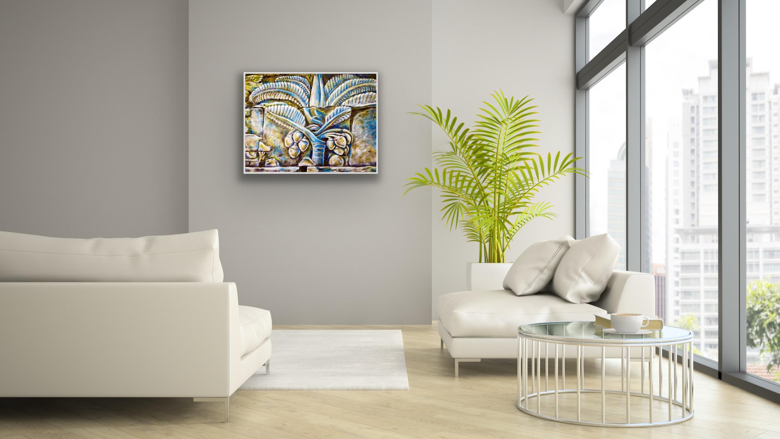 Flora of Borobudur temple. For Sale 15