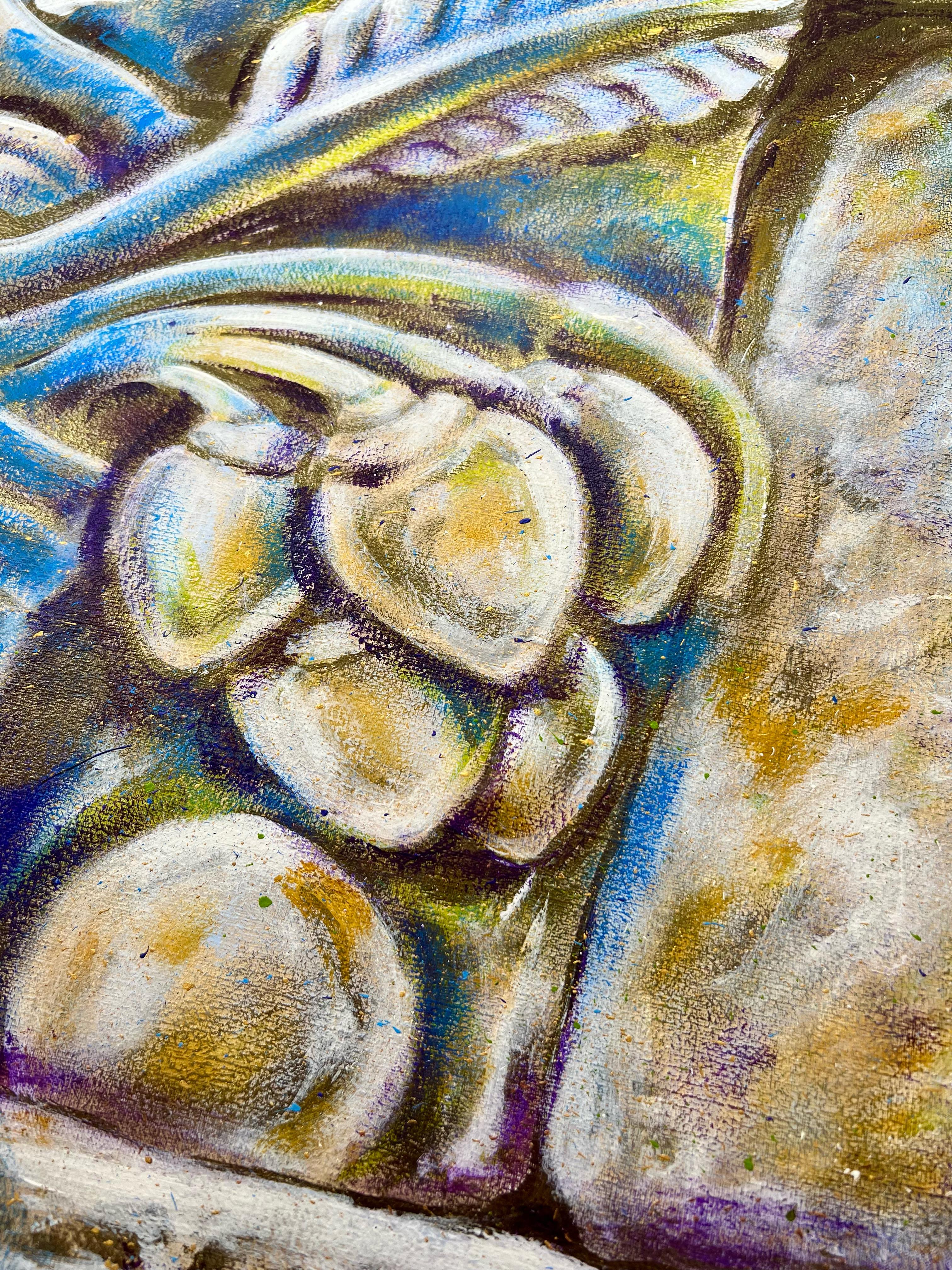 Flora of Borobudur temple. For Sale 3