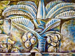 Flora of Borobudur temple.