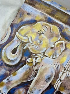 Golden Elephant Calf