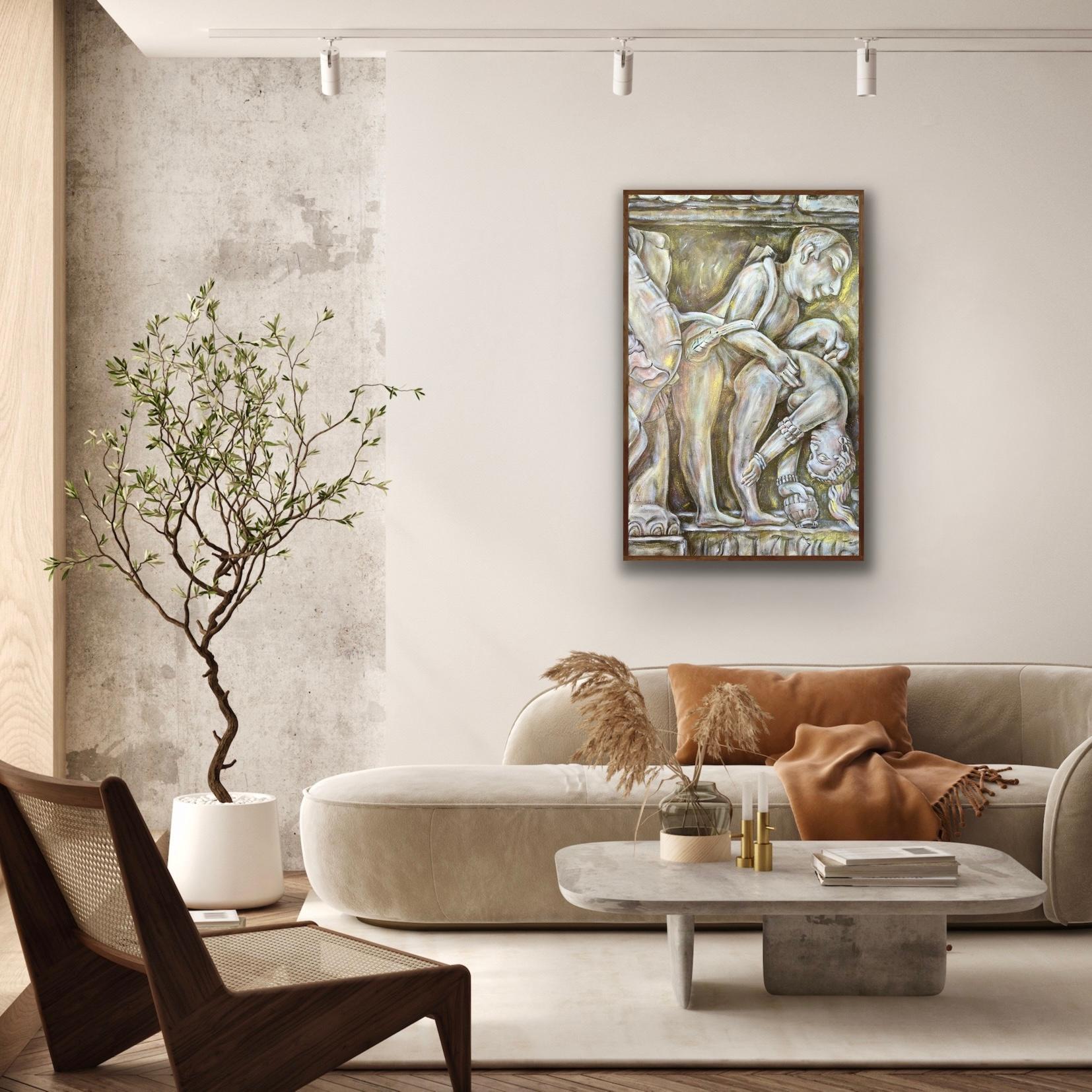 In Search of the Sweet Rasa - Painting by AreiRa