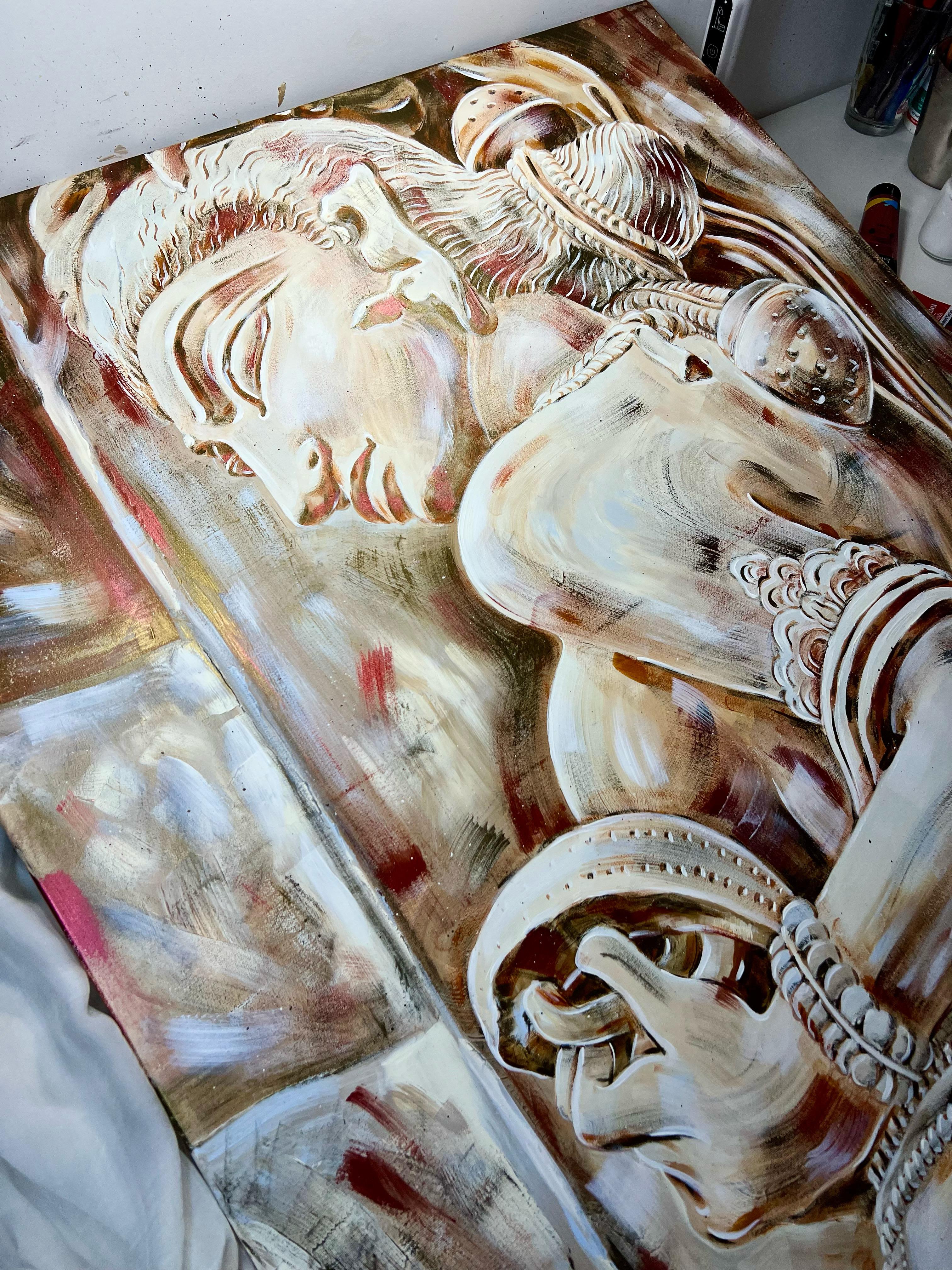“Ode to the Beloved. Divine Apsara” For Sale 9