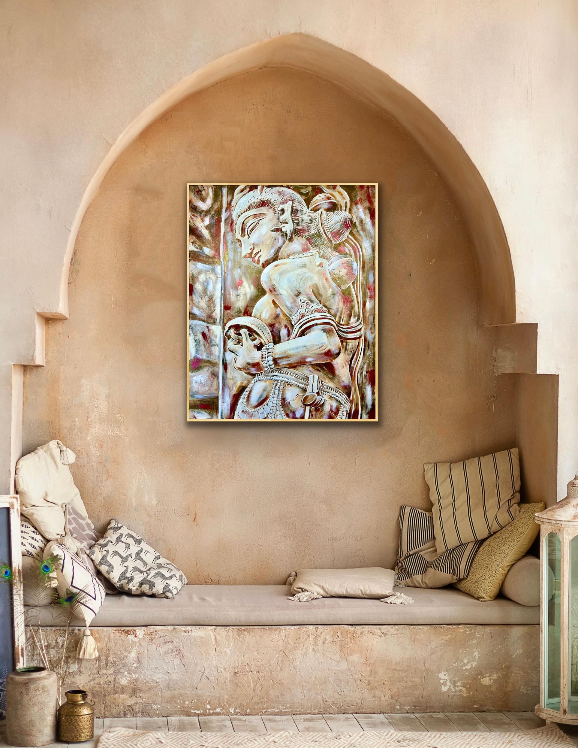 “Ode to the Beloved. Divine Apsara” For Sale 1