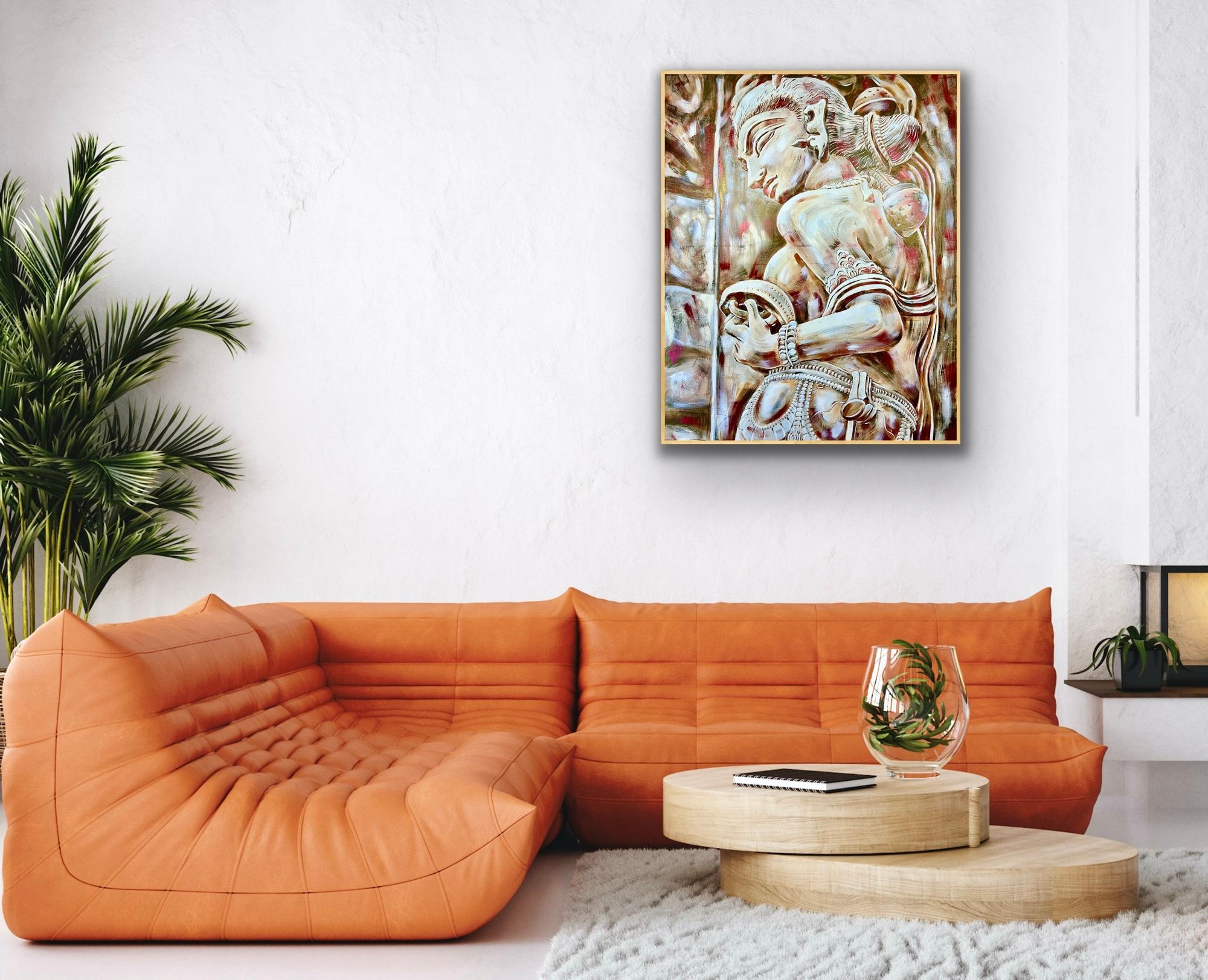 “Ode to the Beloved. Divine Apsara” For Sale 2