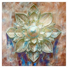 Temple lotus. Fiery.