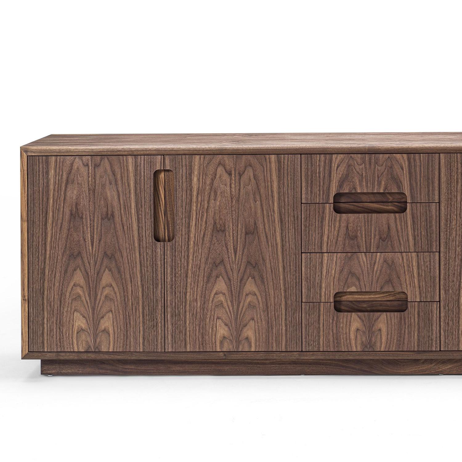 Hand-Carved Arelton Sideboard For Sale