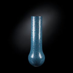 Arena Vase, Ldpe, Indoor, Bisazza Mosaic, Italy