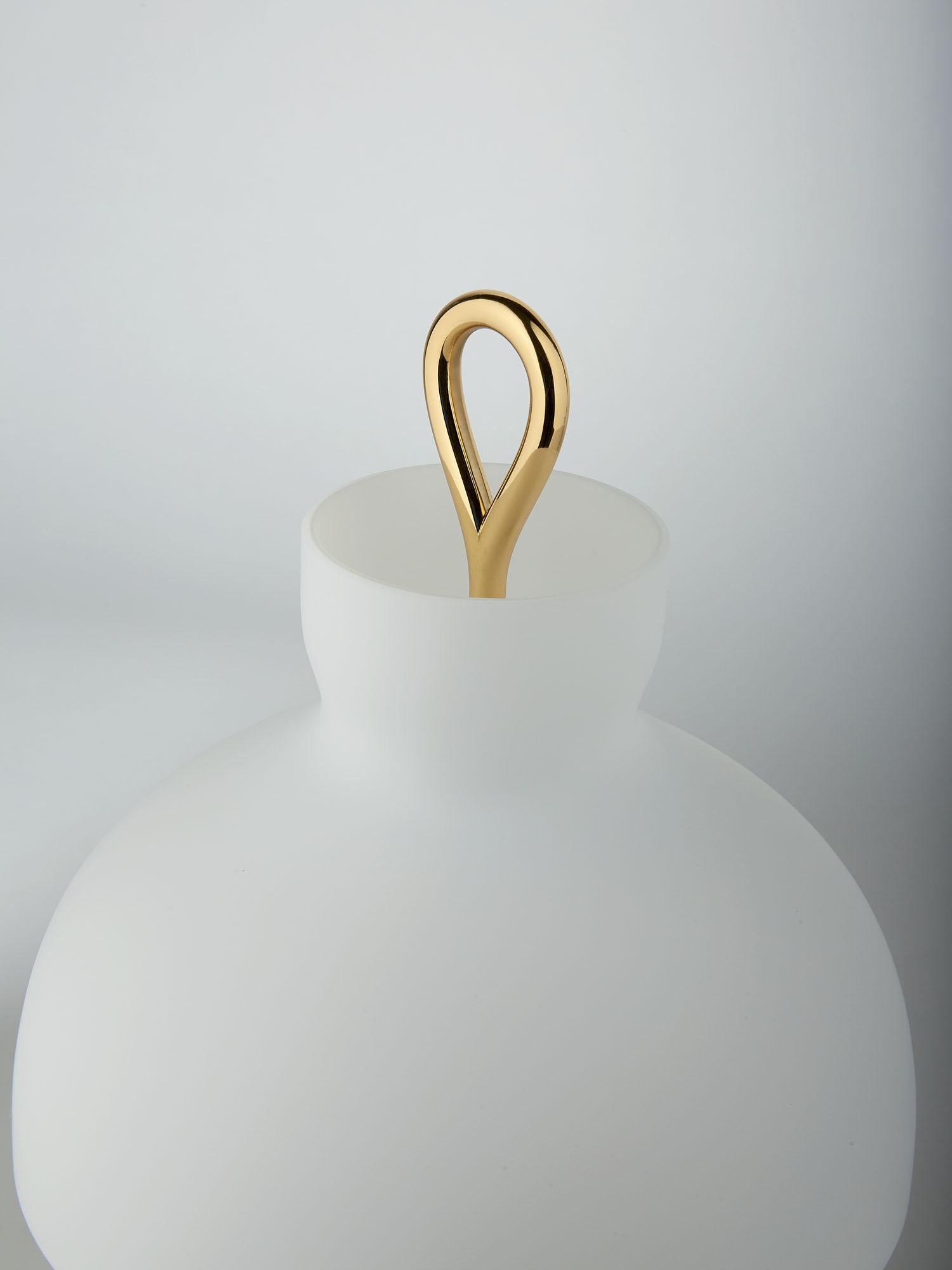 Italian Arenzano Bassa, Low Table Lamp by Ignazio Gardella for TATO For Sale