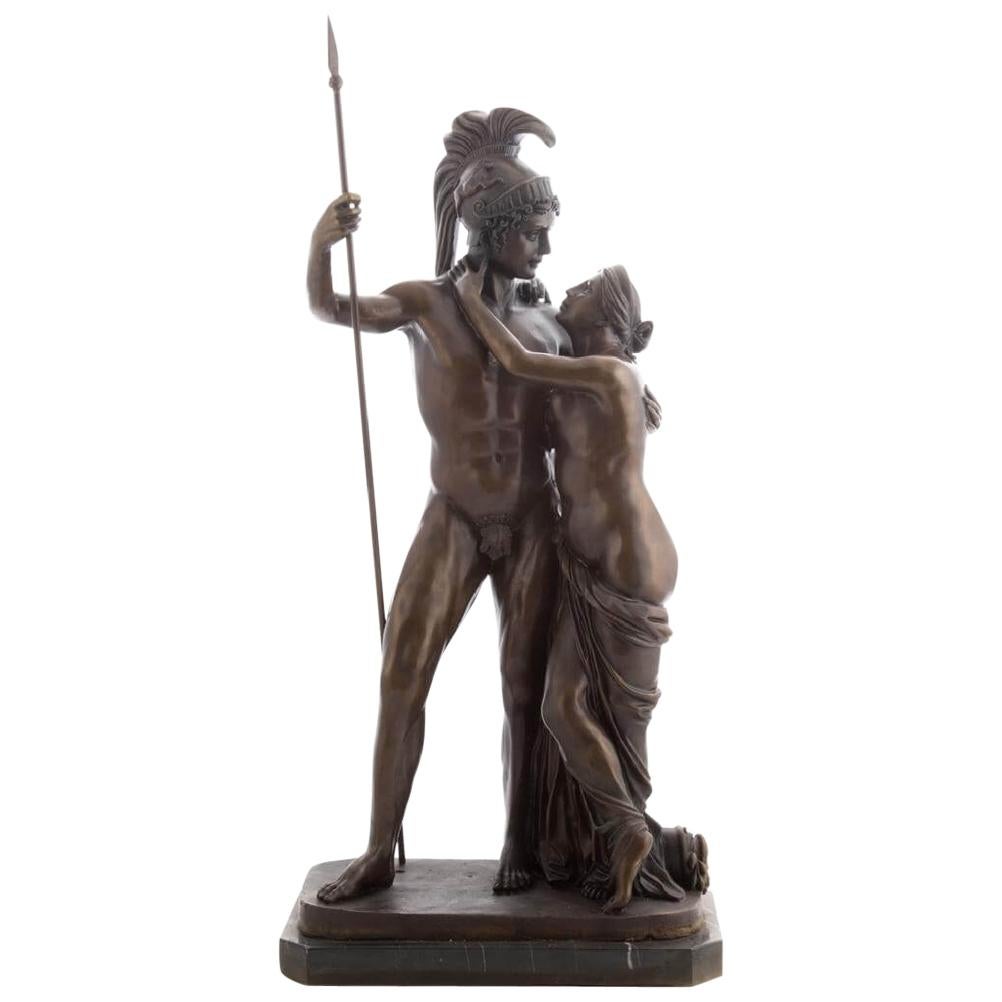 Ares and Aphrodite Bronze after Antonio Canova For Sale