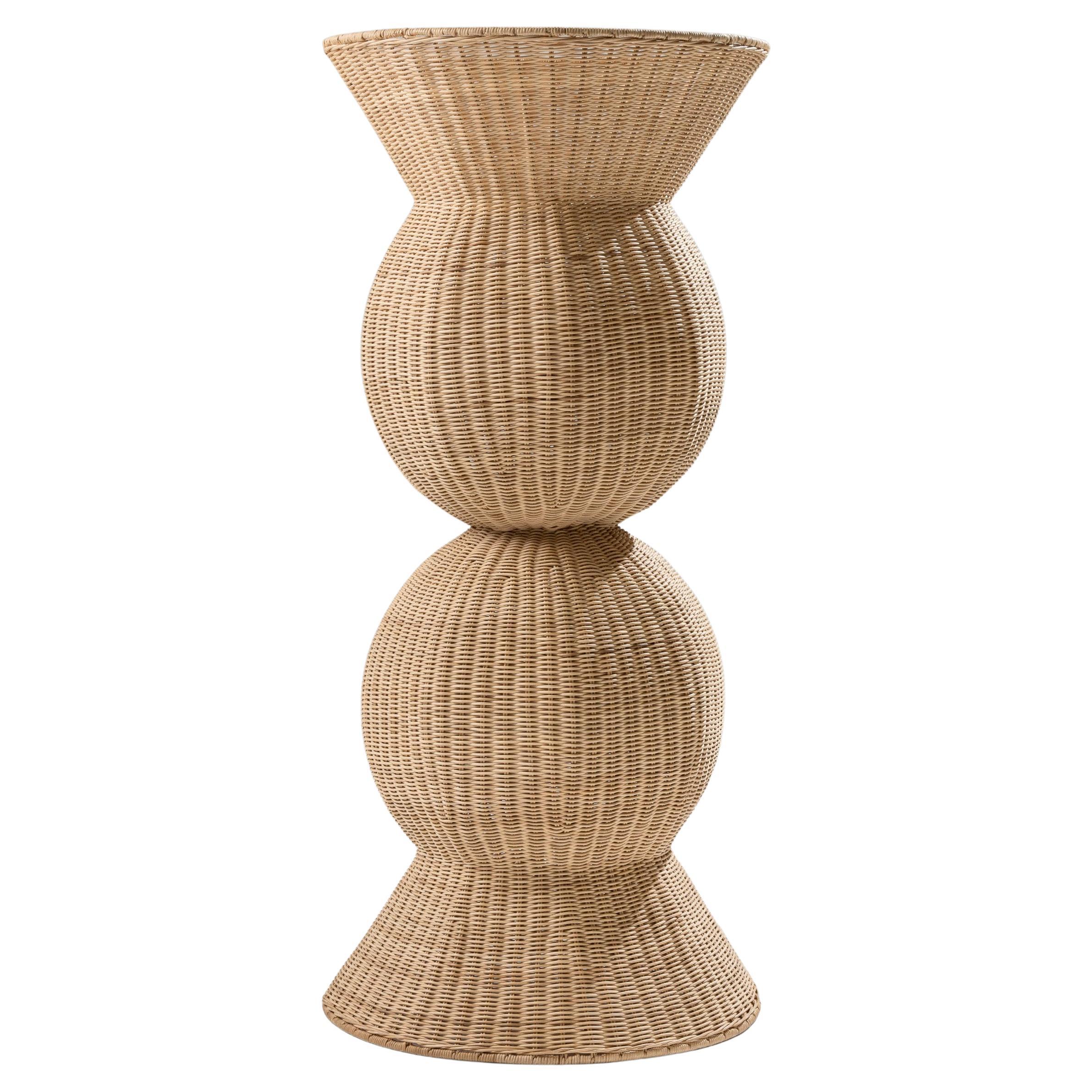Ares-Säule aus Rattan