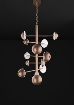 Ares Copper Chandelier by Alabastro Italiano