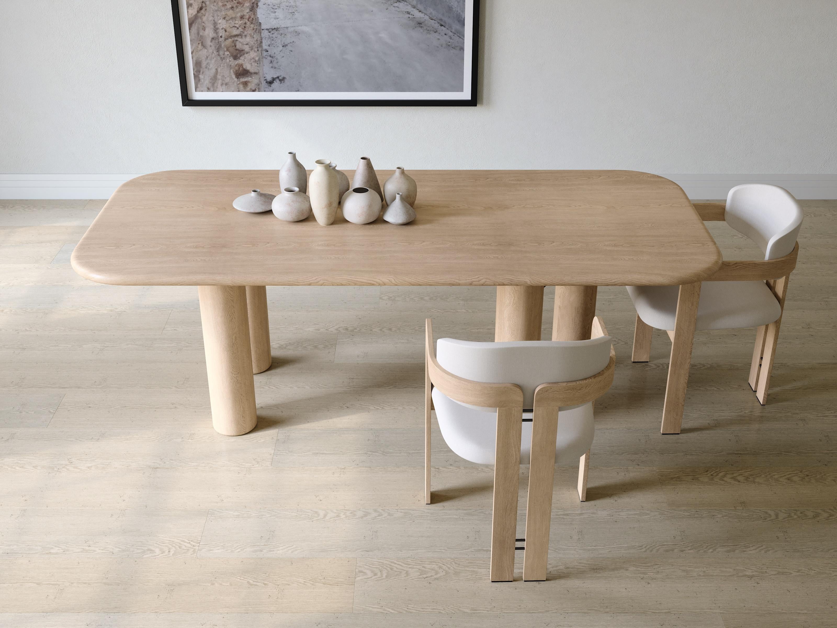 Mesa ARES de Roble natural Italiano en venta