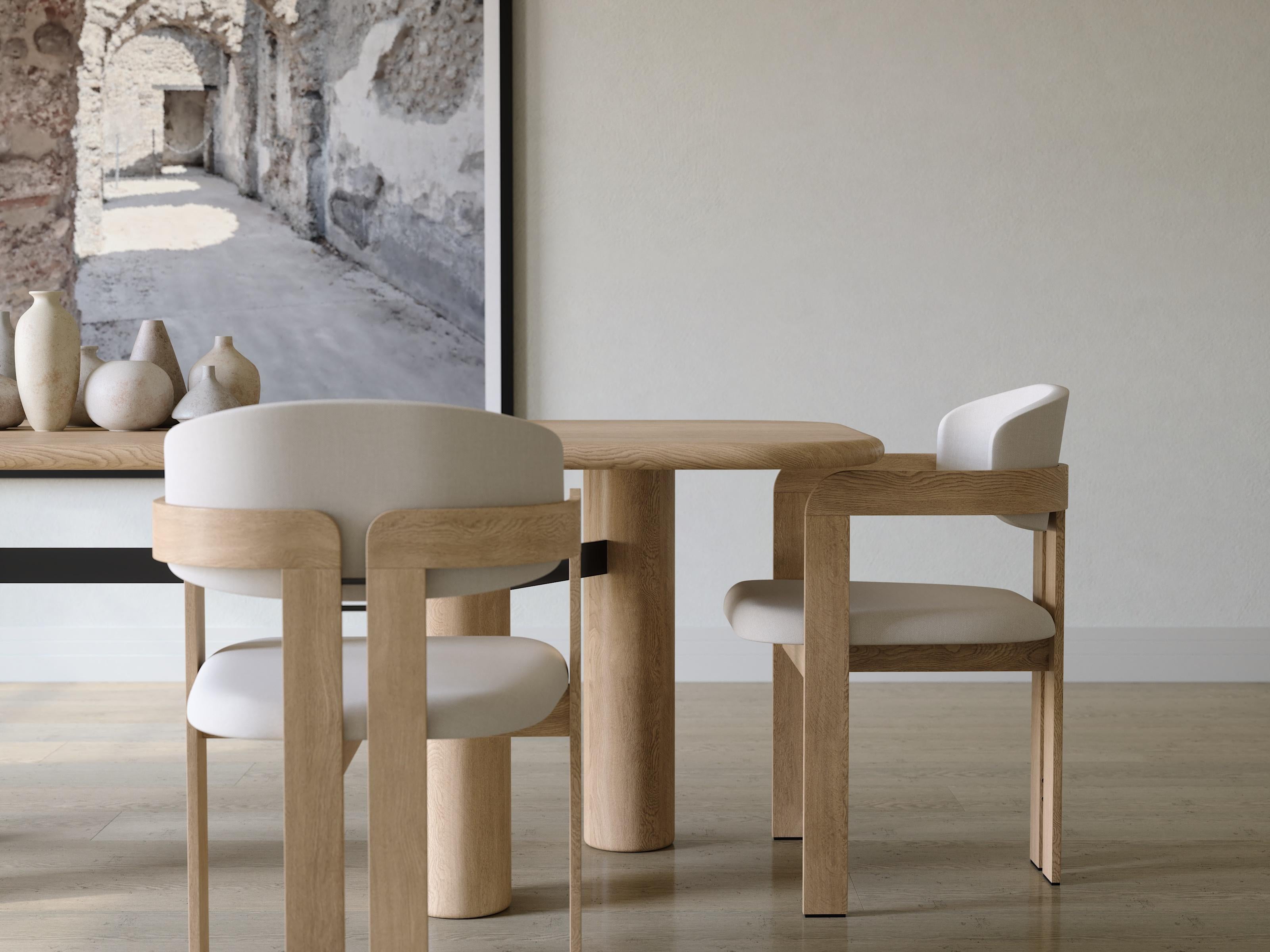 Mesa ARES de Roble natural Hecho a mano en venta