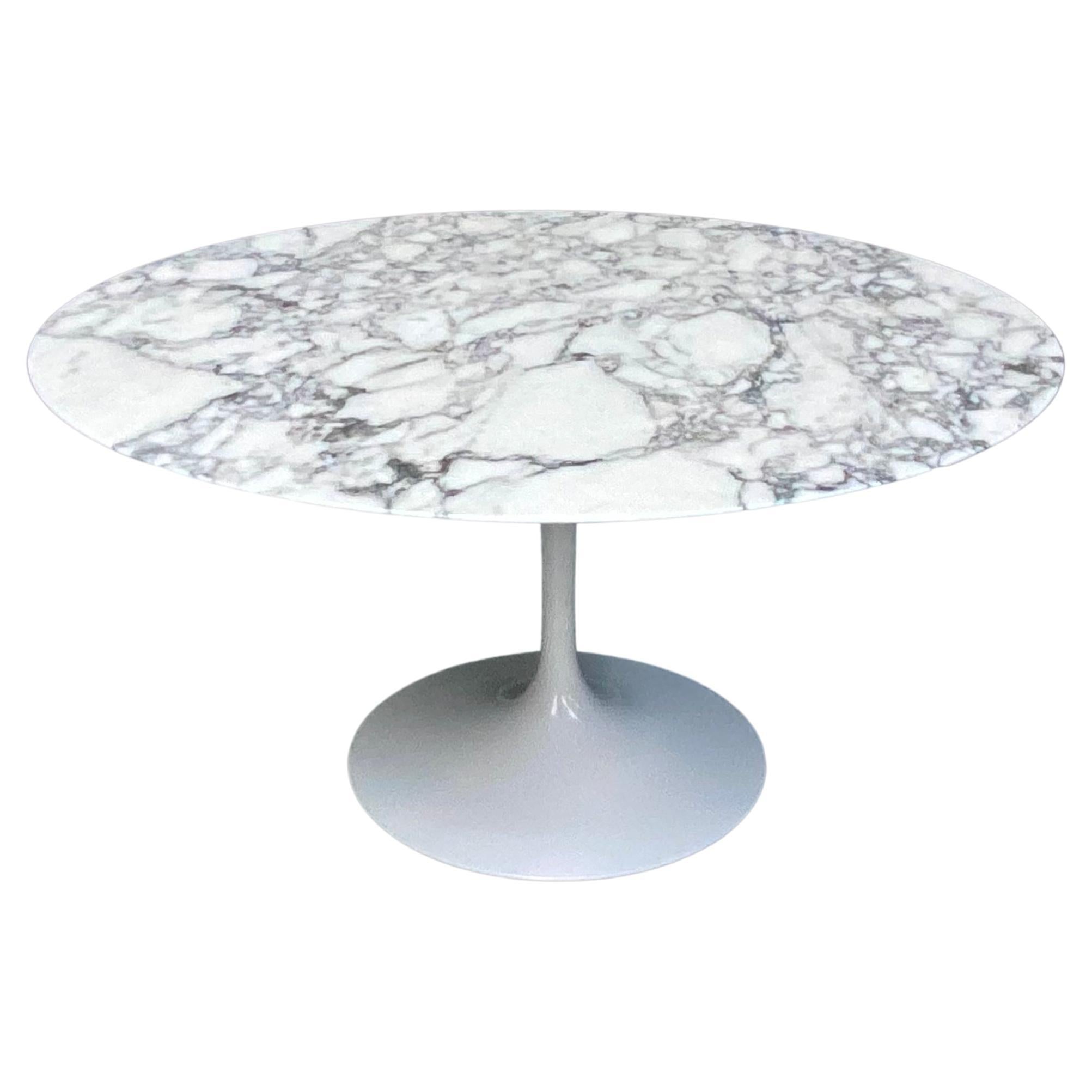 Aresbescato Marble Dining Table by Eero Saarinen for Knoll Studio For Sale