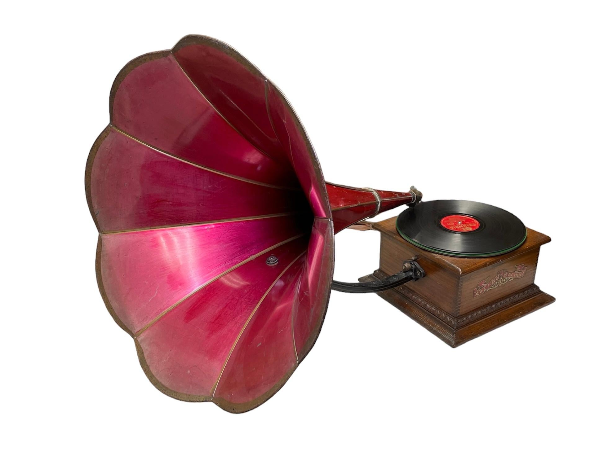 Phonographe à disque Aretino en vente 10