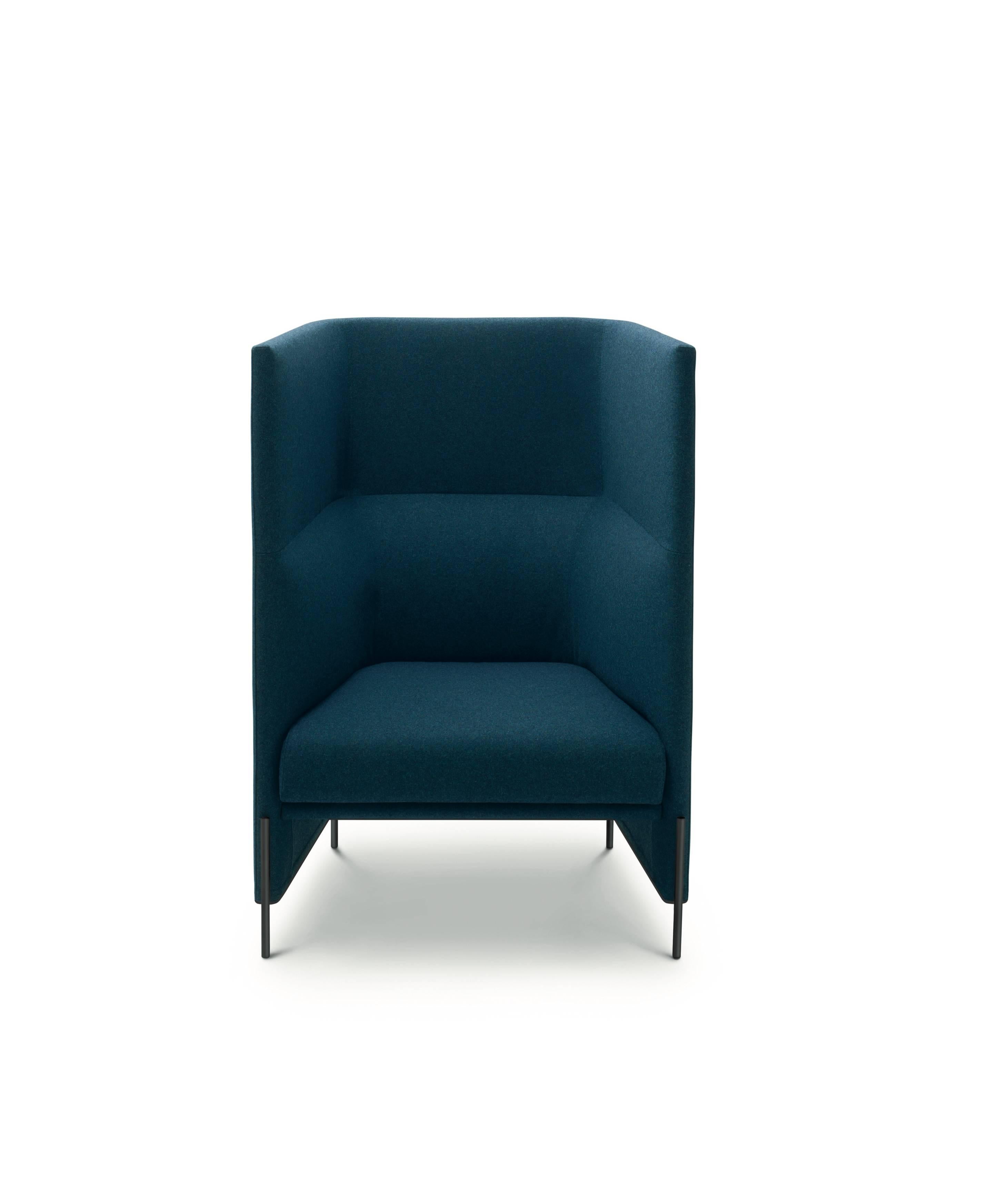 Modern Arflex Algon High Backrest Armchair by Luca Nichetto For Sale
