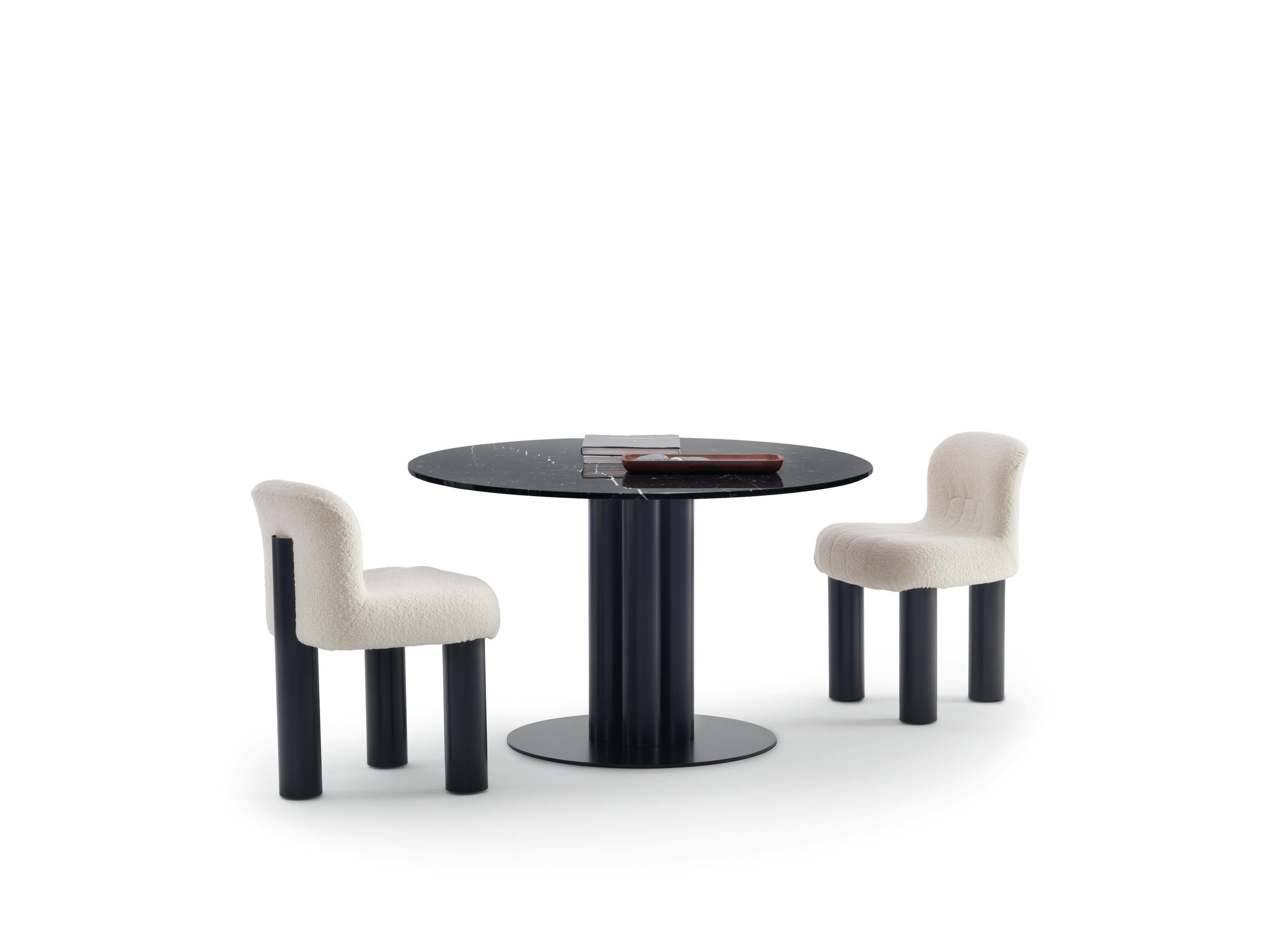 Arflex Botolo-Stuhl mit Heidi-Stoff von Cini Boeri (Moderne) im Angebot