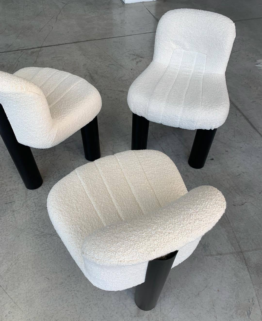 Silla Arflex Botolo en tejido Heidi by Cini Boeri en Nuevo estado para la venta en Brooklyn, NY