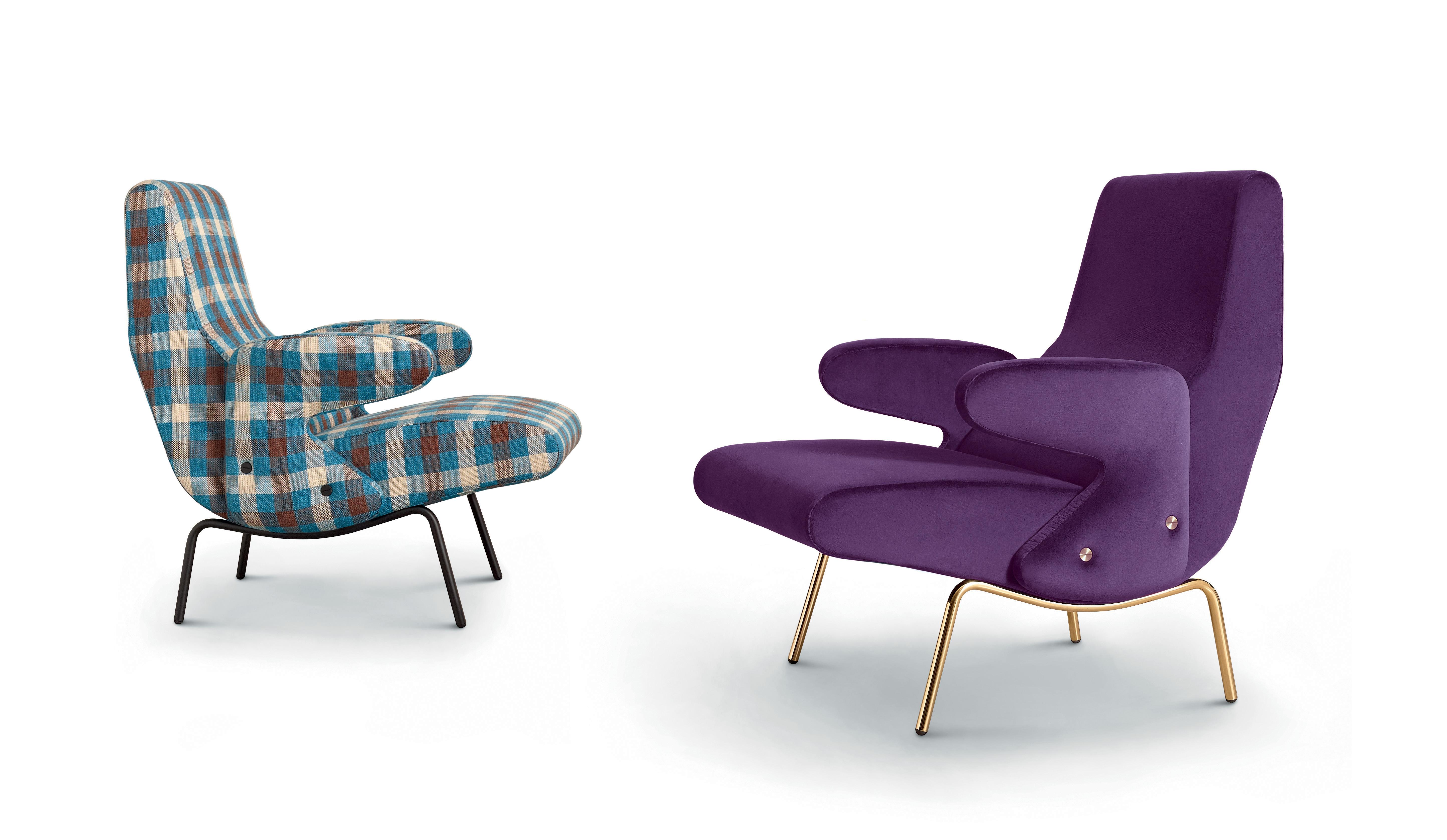 Delfino armchair by Erberto Carboni is a significant example of the so-called 