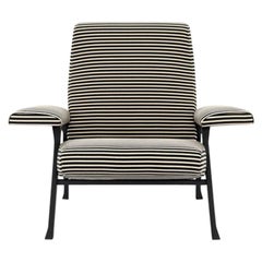 Arflex Hall Armchair in Fabric Riga by Roberto Menghi  