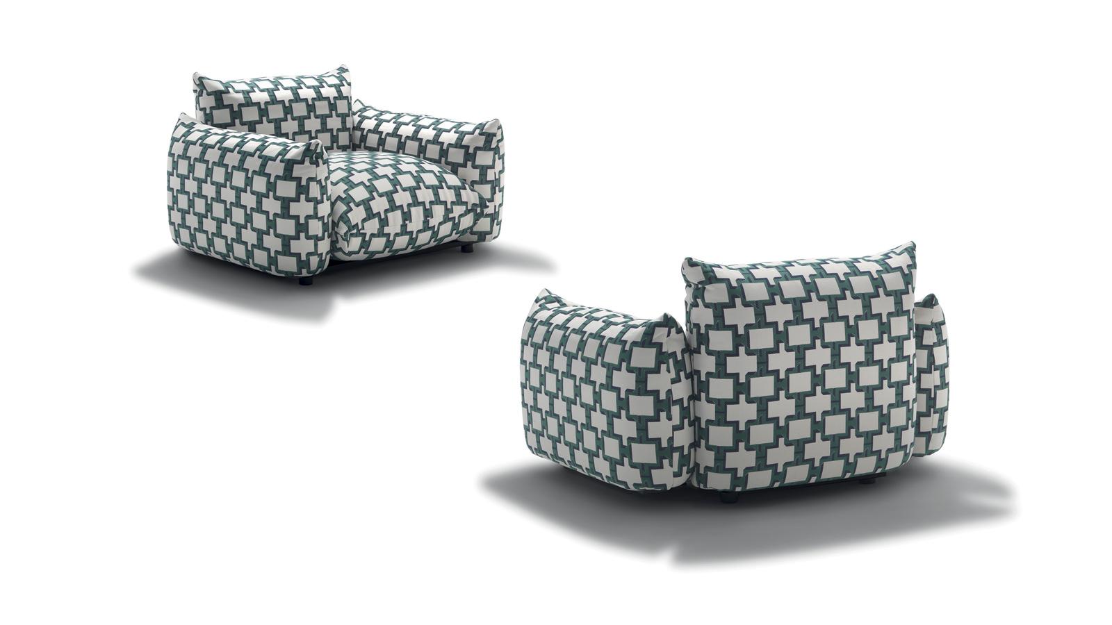 Sillón de exterior Arflex Marenco de Mario Marenco Italiano en venta