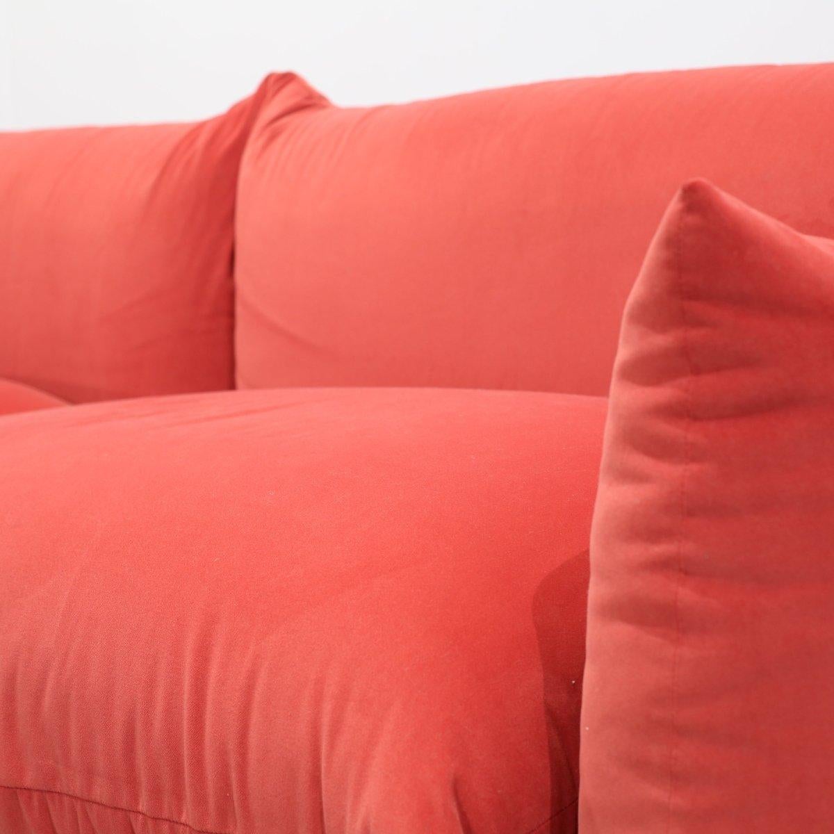 Contemporary Arflex Marenco Two Seater Large Sofa by Mario Marenco For Sale
