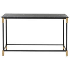 Arflex Match Console Table with Marquinia Marble Top by Bernhardt & Vella