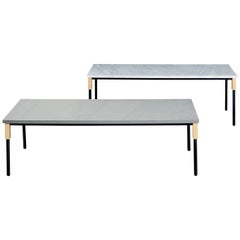 Arflex Match Small Table in Burnished Finish by Bernhardt & Vella