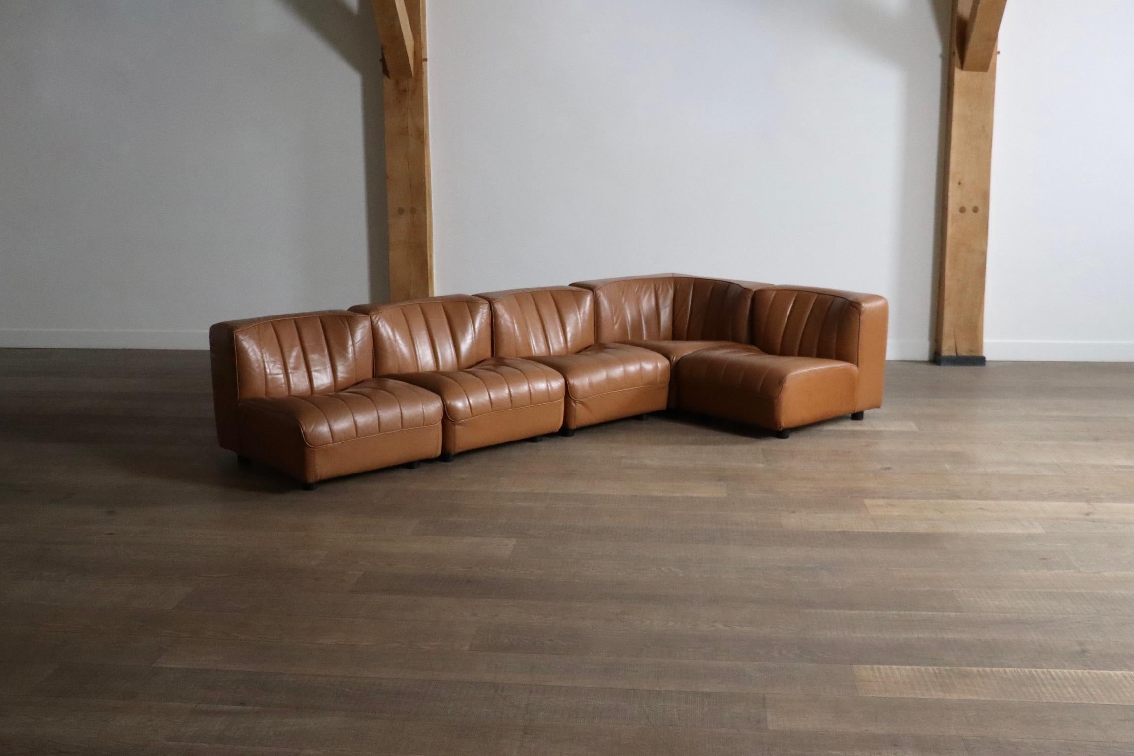 Canapé Arflex Novemila 9000 en cuir par Tito Agnoli 1969 en vente 5
