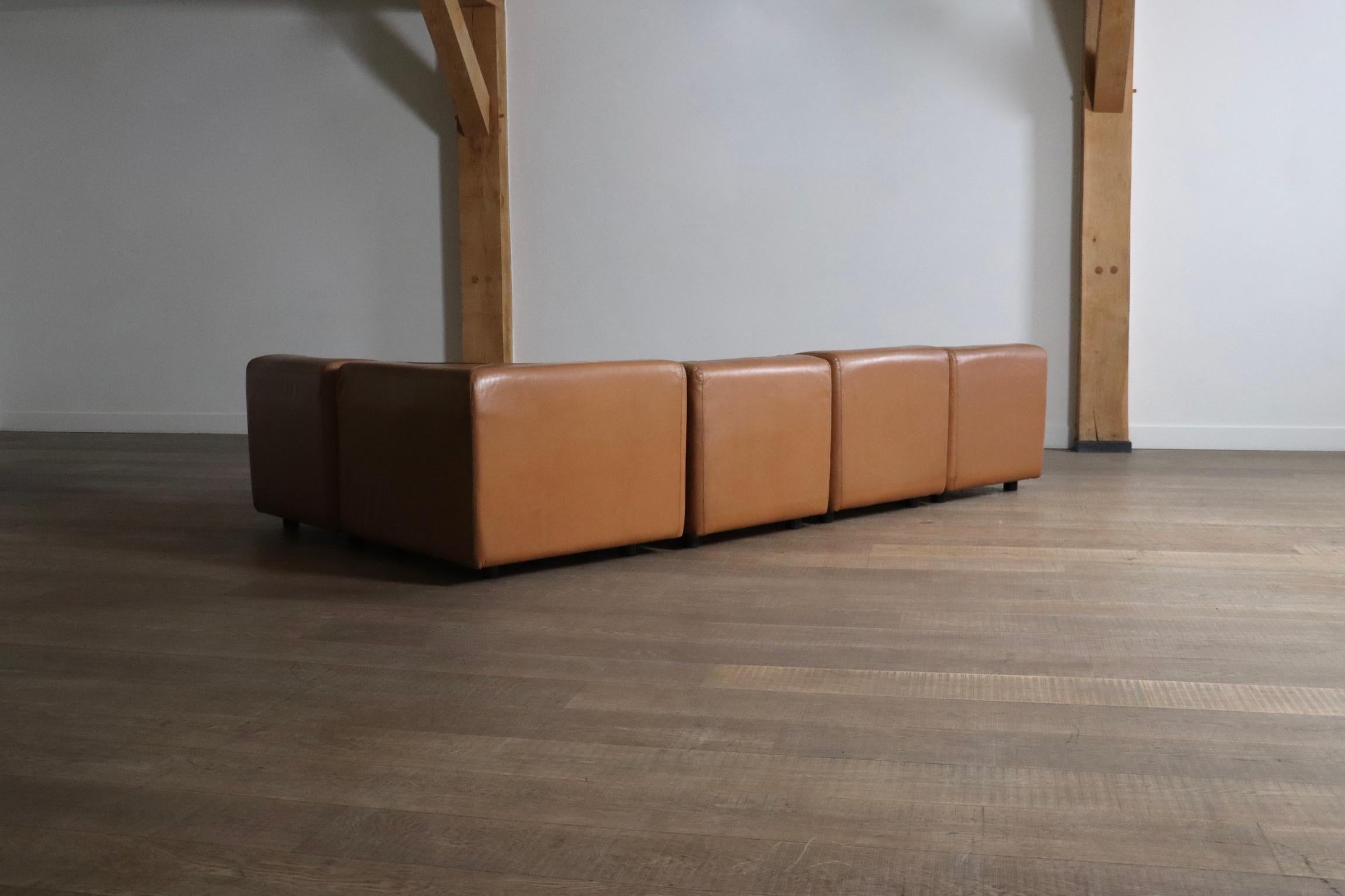 Canapé Arflex Novemila 9000 en cuir par Tito Agnoli 1969 en vente 6