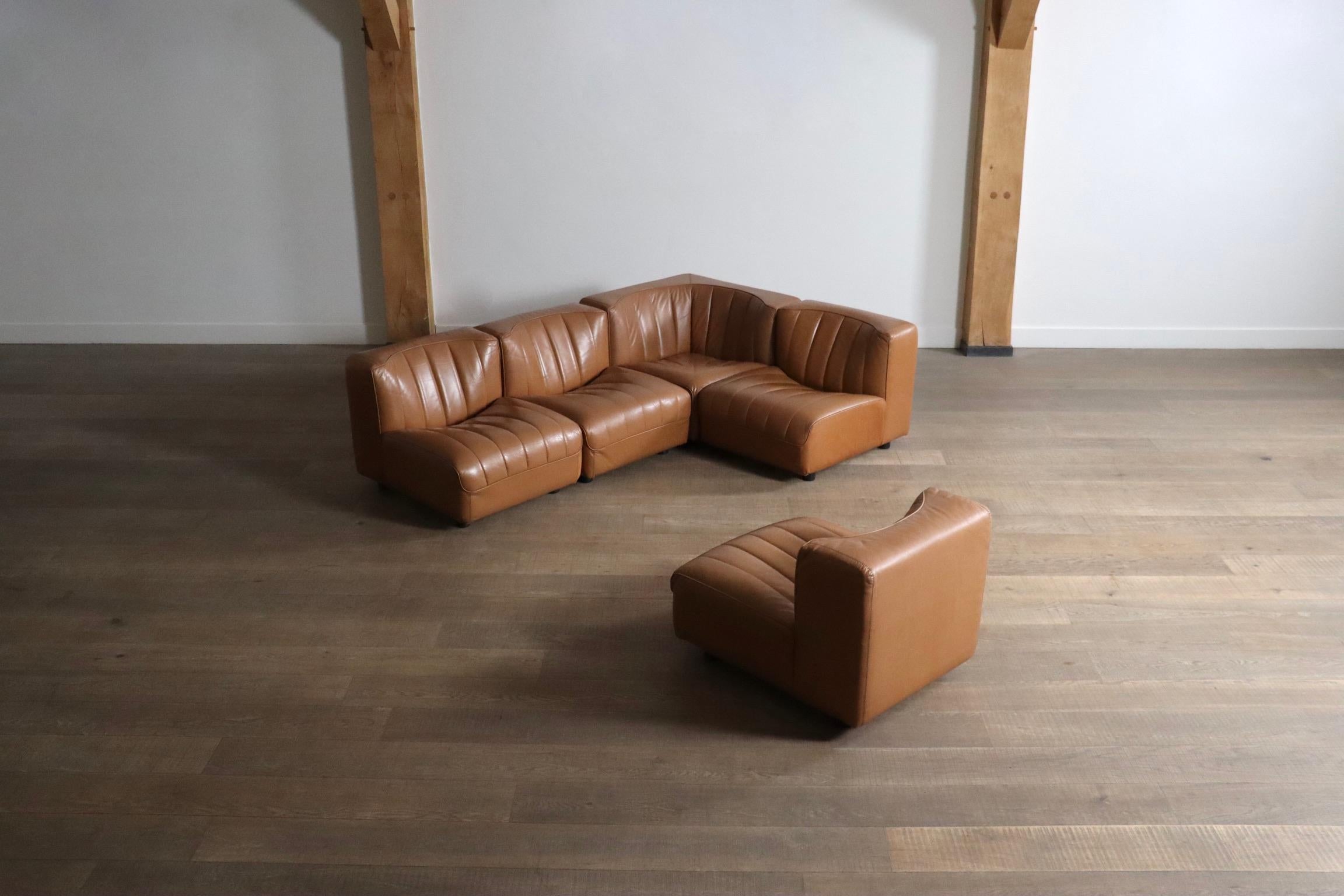 Canapé Arflex Novemila 9000 en cuir par Tito Agnoli 1969 en vente 2