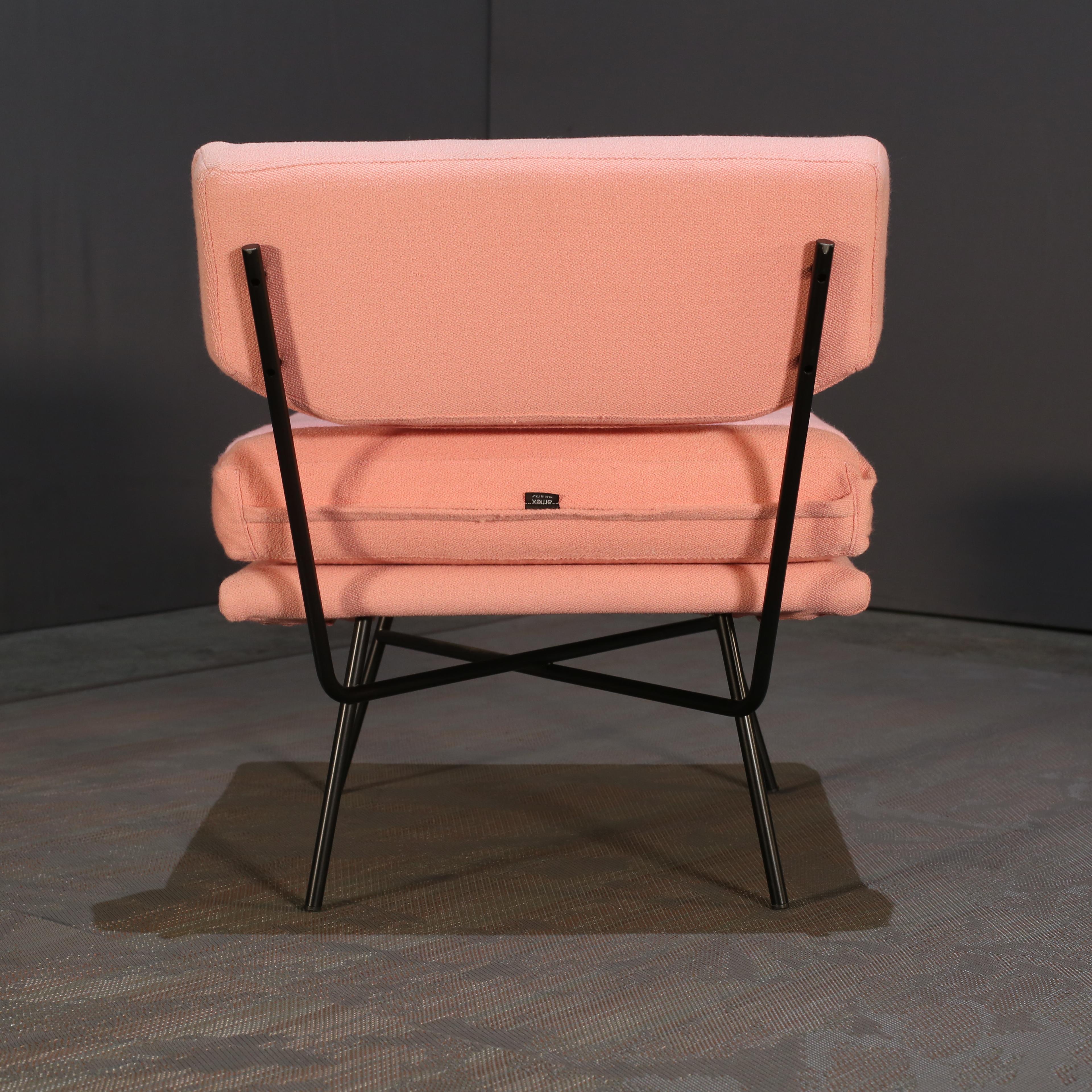 Arflex Pink Elettra Lounge Chair di B.B.P.R. P. Studio A In condizioni buone in vendita a Basildon, London