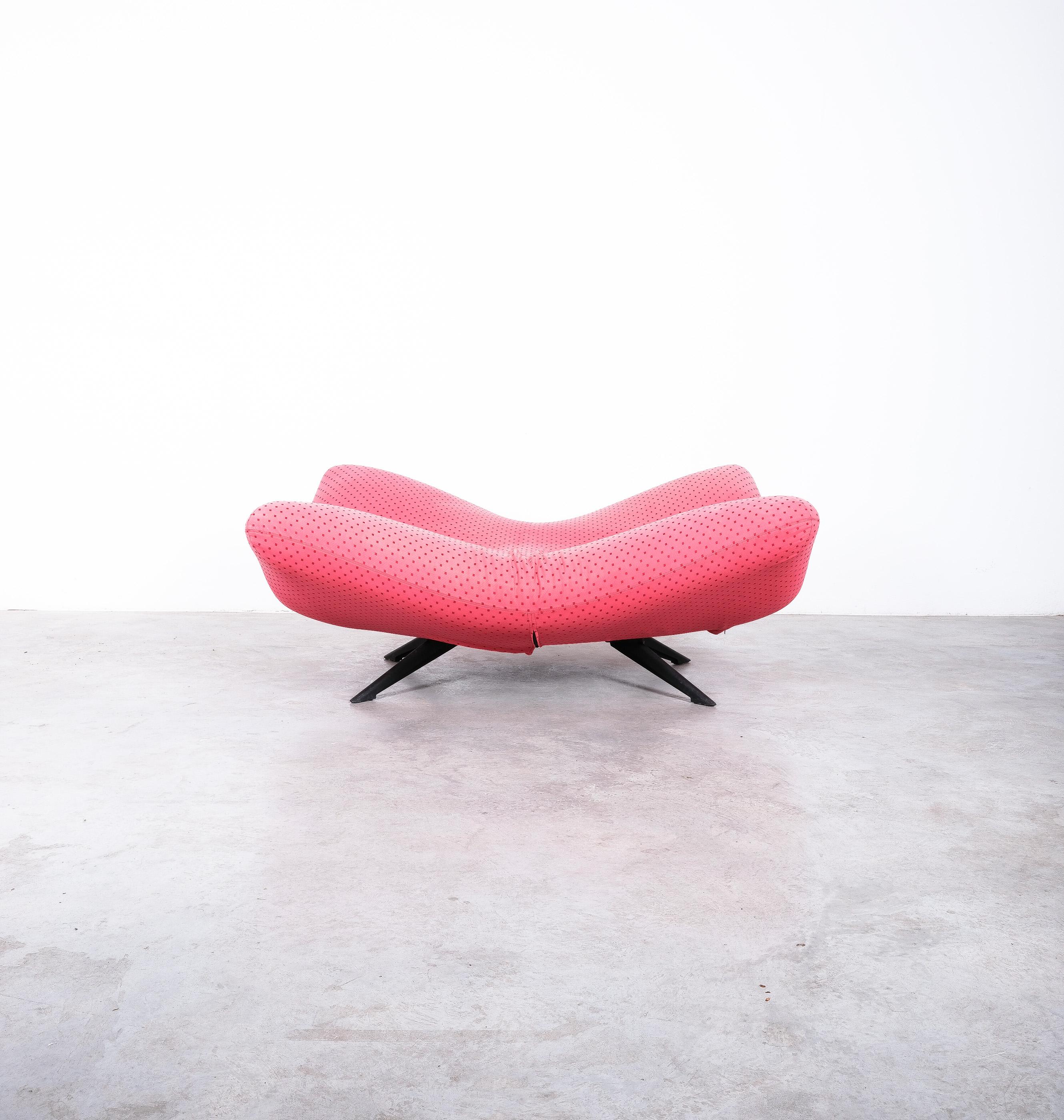 Italian Arflex Sofa Ribalta by Ballardini and Fulvio Forbicini Day Bed, Italy, 1980
