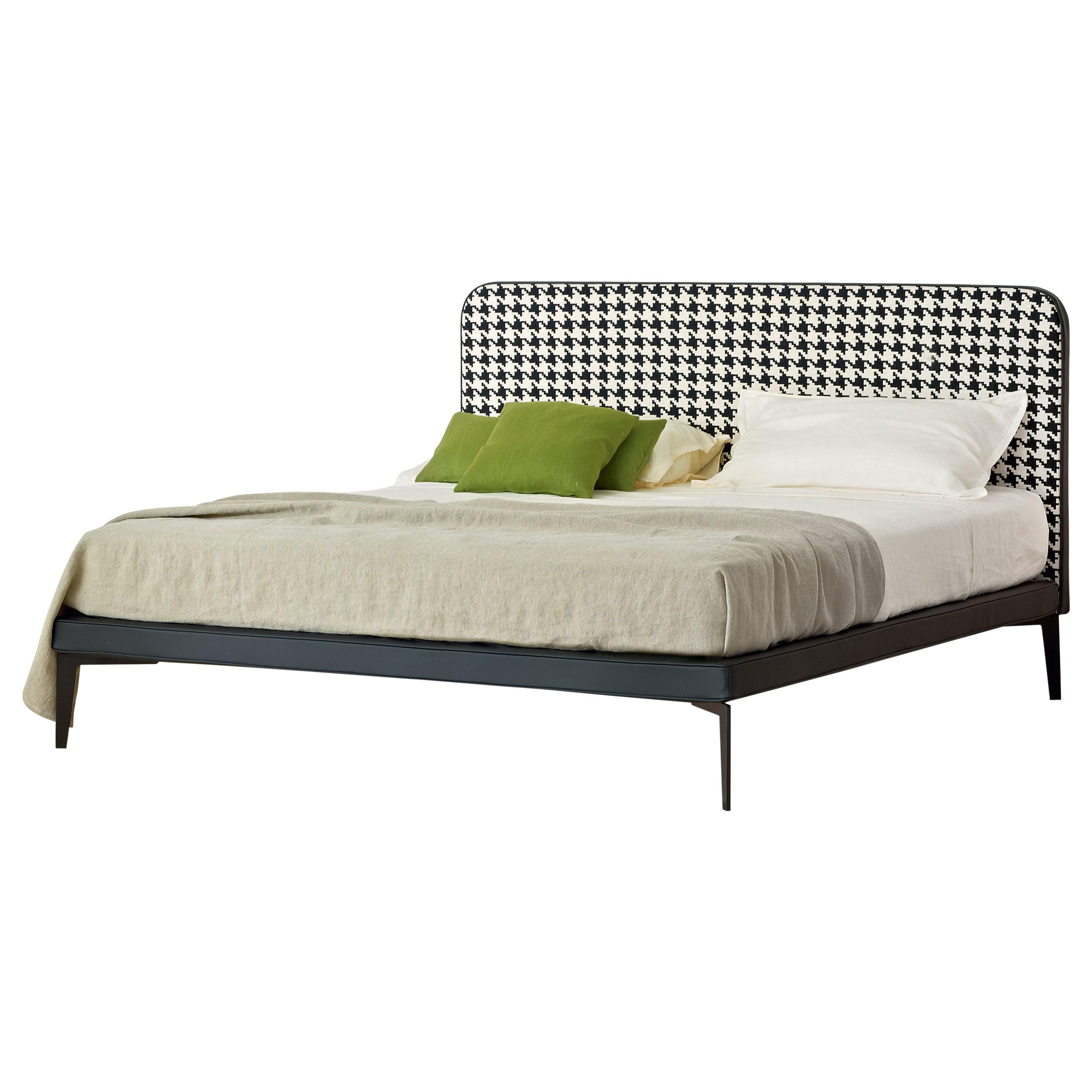 Arflex Suite Bed in Chevy Fabric by Bernhardt & Vella For Sale