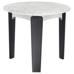 Arflex Tischhoher Tisch mit weißer Carrara-Marmorplatte von Claesson Koivisto Rune 