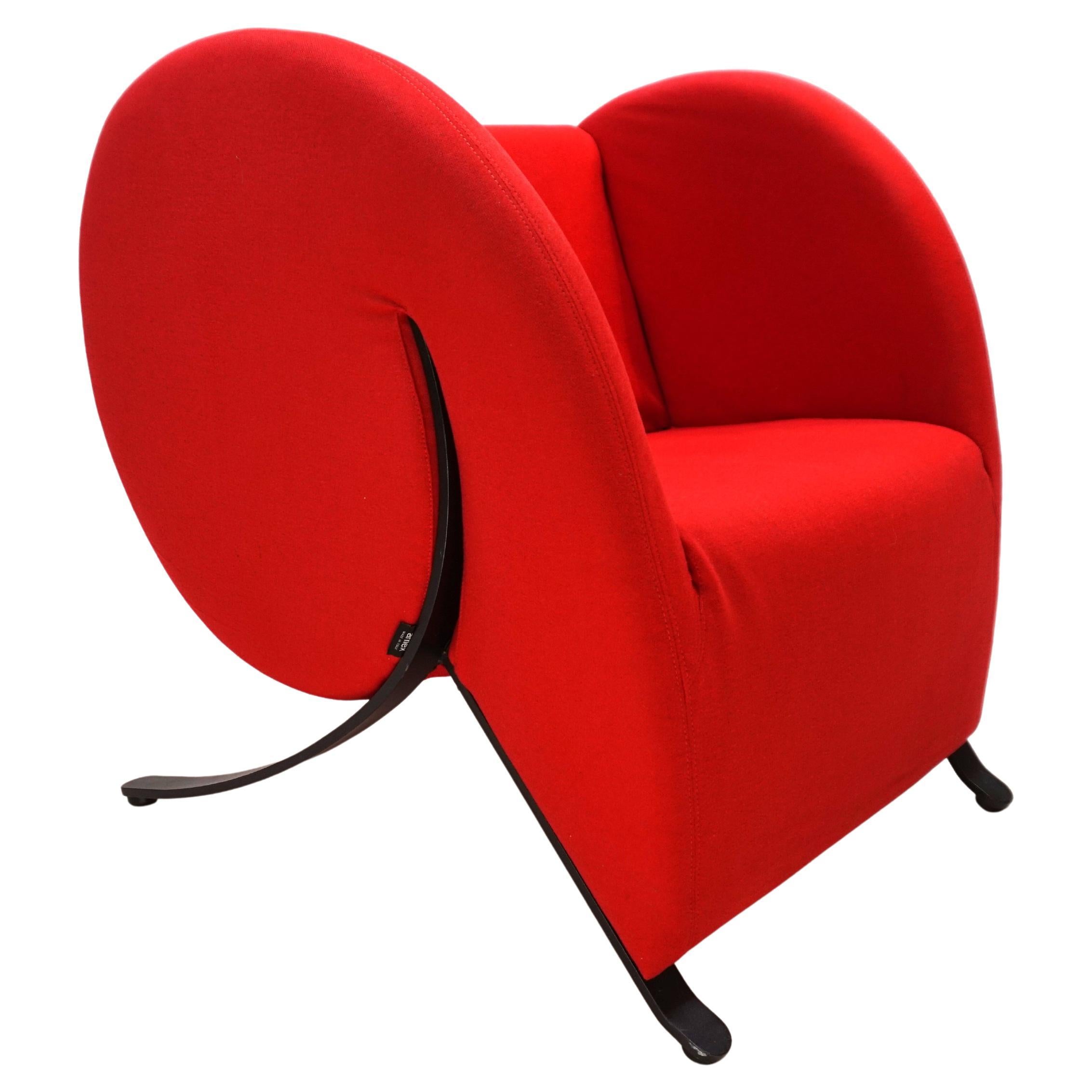 Arflex Virgola lounge chair by Jaacov Kaufman, 1991