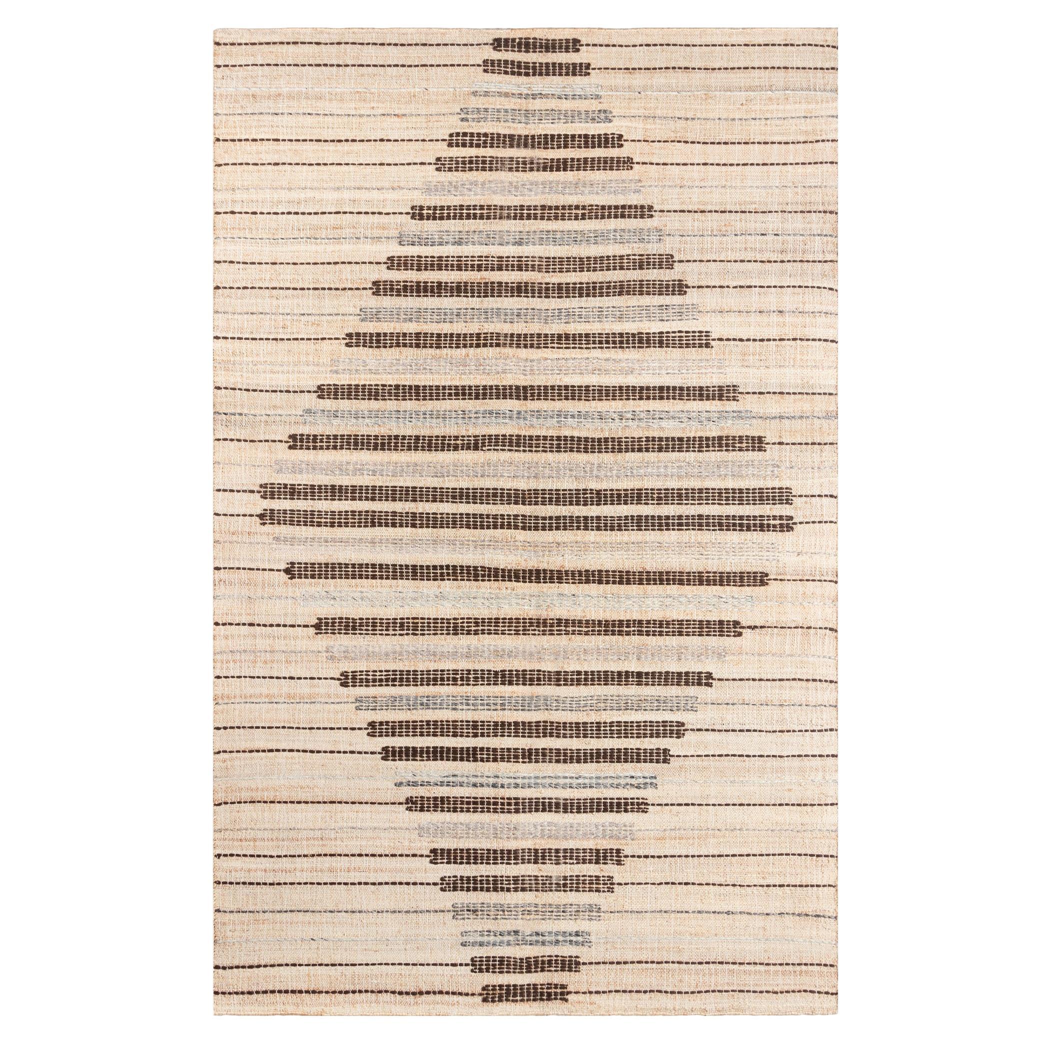 “Argan Dimbokro” African Mud cloth-Inspired Rug by Christiane Lemieux For Sale