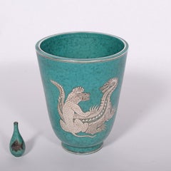 Grand vase "Argenta" Wilhelm Kåge pour Gustavsberg