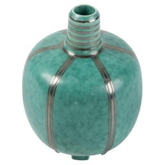 Argenta striped Vase Wilhelm Kage, 1959