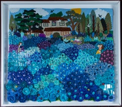 Argentine Arpillera Fabric Artwork