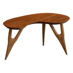 Argentine Designer, Coffee Table, Wood, Argentina, 1950s