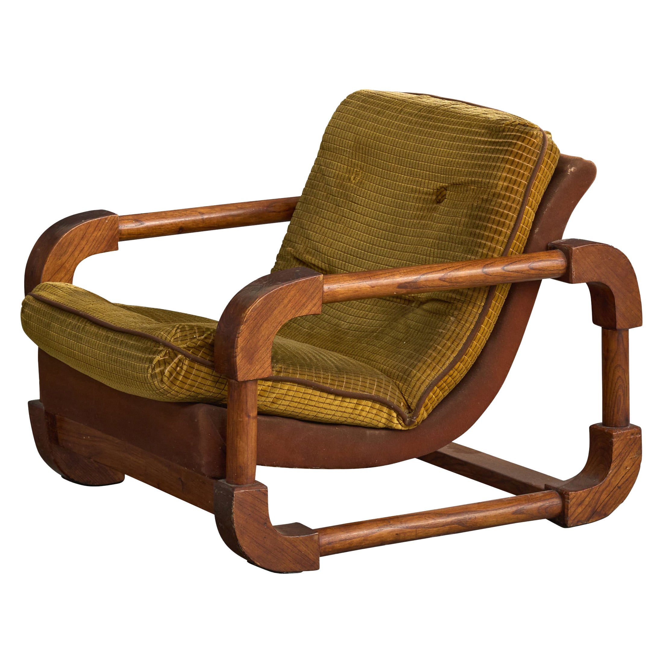 Chaise longue de designer argentin, Oak Oak, Fabrice, Argentine, 1970 en vente