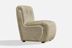 Designer argentino, poltrona, vinile, legno, Argentina, anni '70