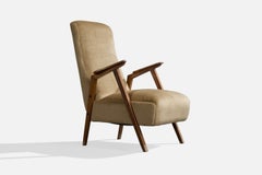Designer argentino, Sedia da salotto, Wood, Fabrice, Argentina, anni '1950