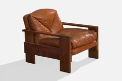 Design/One, chaise longue, Wood Wood, cuir, Argentine, 1970